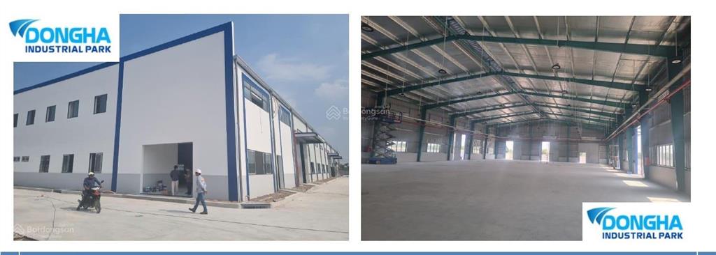 Xưởng cho thuê riêng lẻ gần cao tốc diện tích 2000m2~30,000m2 tại thủ phủ công nghiệp đông hà