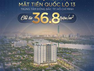 Căn hộ symlife,mt quốc lộ 13,giá 2,6tỷ/căn 70m2,mở bán đợt đầu,t/toán 1%/tháng,nh hỗ trợ l/suất 0%