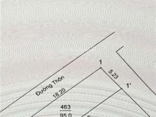 Bán đất 95m2 tại đông phương yên, chương mỹ, hà nội, giá tốt 3,1 tỷ