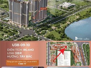 Cơ hội cuối cùng  căn góc
3pn đẹp tại masteri lakeside   e hằng 0962 286 ***