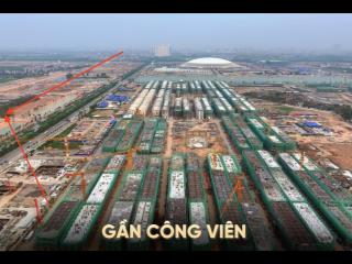 Bán nhà phố 108m2 mặt tiền 6m  đối diện nhà để xe đường 25m dự án vinhomes cổ loa chỉ gần 24 tỷ .