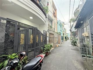 Bán nhà quang trung  hẻm nhựa vf3 thông  55m (4.2x13) vuông a4  2 tầng btct  4 pn nhỉnh 6 tỷ