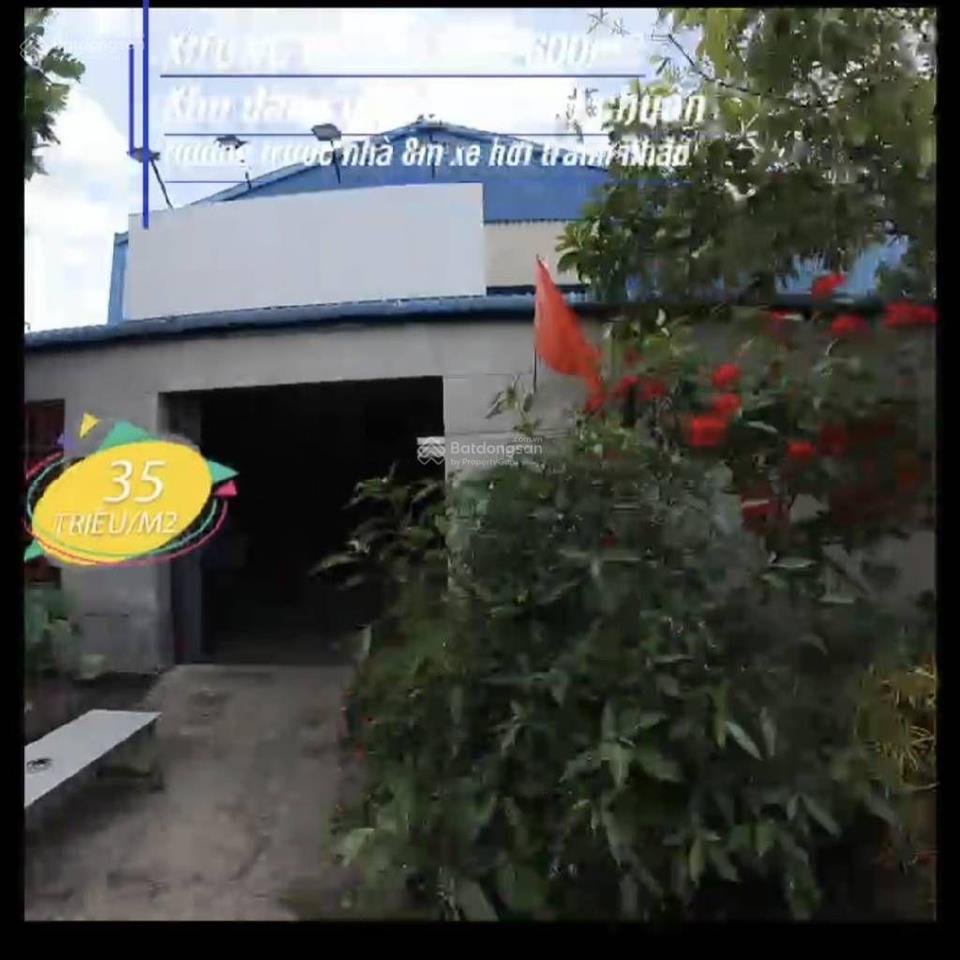 Bán kho xưởng 600m hoạt động sẵn long thới, nguyễn văn tạo giá chỉ 35tr/m