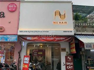 Siêu hiếm bán nhà mặt tiền lê văn sỹ  2 tầng  nở hậu 5,5m  hợp đồng thuê 40tr  vị trí siêu đẹp