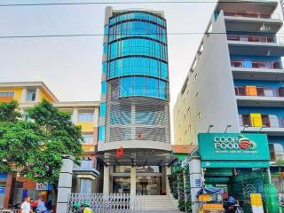 Siêu phẩm building mặt tiền phan xích long hđt 300tr  dt sàn 1496m2  hầm 9 tầng