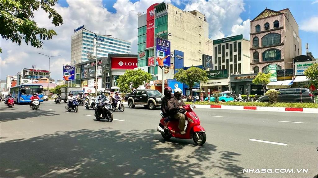 Siêu bds mặt tiền cộng hoà  510 tỷ về 220tỷ  ngang 27m  hđt 400tr  vuông vức