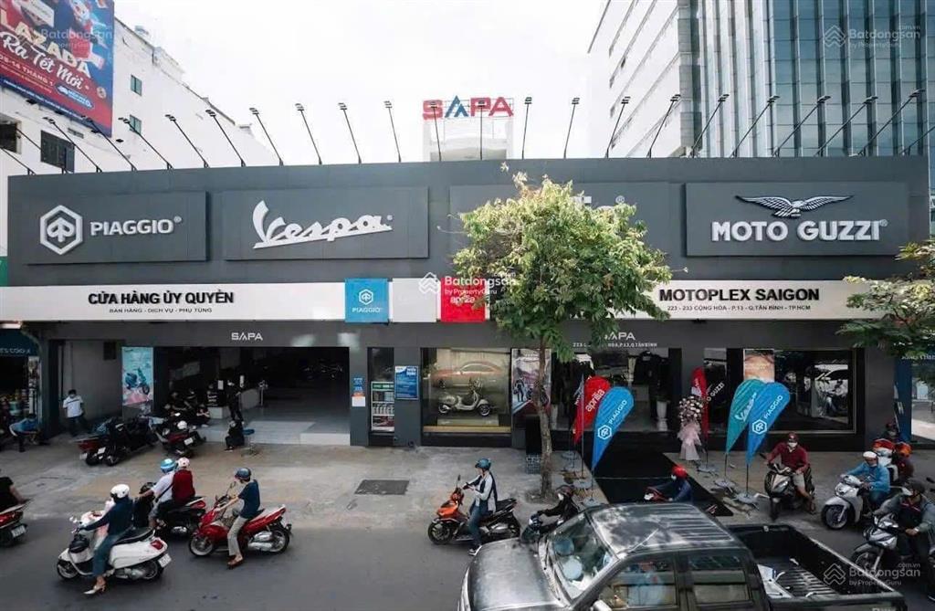 Siêu bds mặt tiền cộng hoà  510 tỷ về 220tỷ  ngang 27m  hđt 400tr  vuông vức