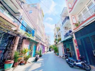 Ngay khu bàu cát  4 tầng  hẻm xe hơi thông  40m  ngang 4m  đường trước nhà 7m  nhà vuông vức