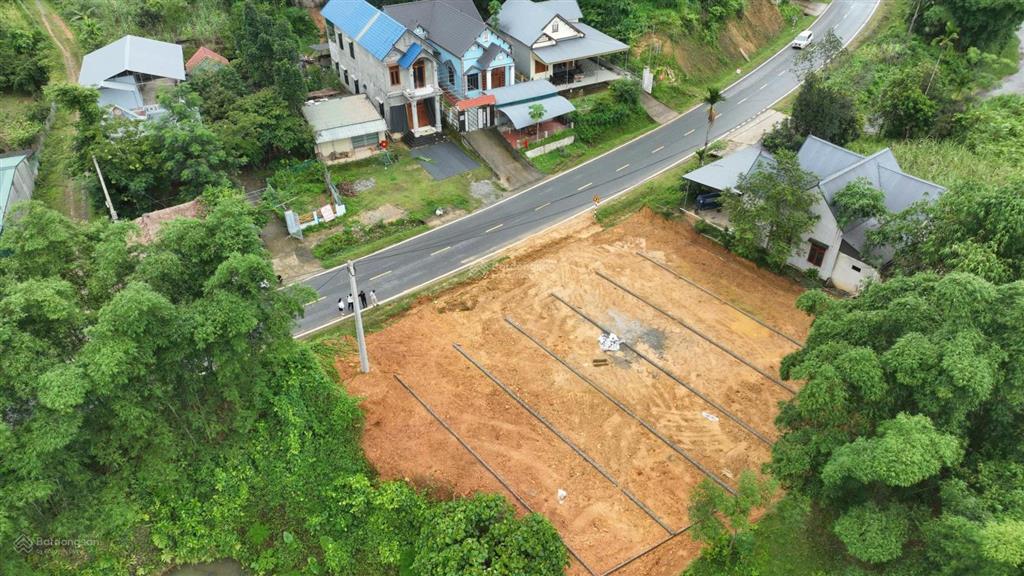 Hơn 400tr sở hữu đất ở lâu dài mặt đường quốc lộ 16 tại bá thước