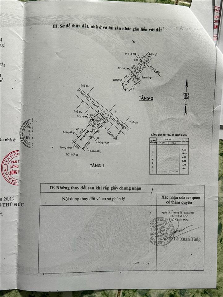 Hiếm! bán nhà cấp 4 ngang 5m vuông vức 97.7m², hẻm ô tô đường linh trung, giá tốt, gần hoàng diệu 2