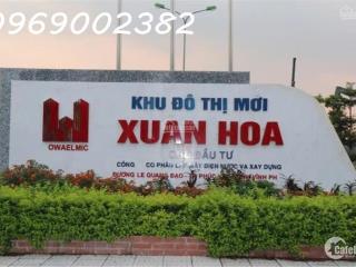Bán Shophouse KĐT Mới Xuân Hòa, Phúc Yên, Vĩnh Phúc, DT 120m2 xây 4 tầng, giá 5,4 tỷ