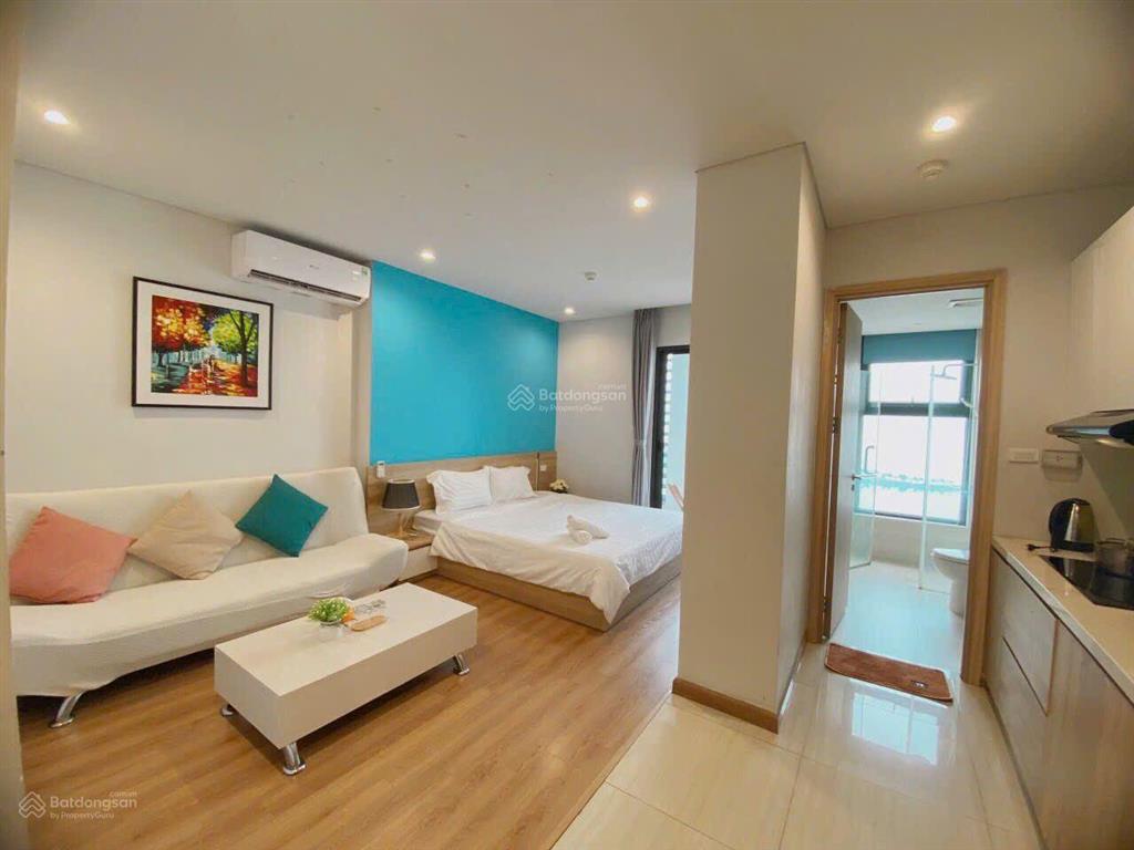 Bán căn studio 32m2, view chính biển đã có sổ full nội thất giá rẻ