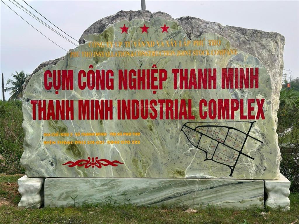 Bán 1,7 ha đất công nghiệp nn cho thuê kho xưởng tại ccn thanh minh, phú thọ. 0976 108 ***