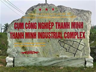 Bán 1,7 ha đất công nghiệp nn cho thuê kho xưởng tại ccn thanh minh, phú thọ.  0976 108 ***