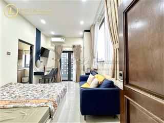 Lili apartments cho thuê căn hộ 1pn ban công view đẹp tại kdc carric | full nt bếp 2 cửa sổ lớn
