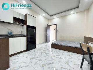 Căn hộ full nội thất, máy giặt riêng, gần cầu sg, đại học hutech, gtvt, hutech, hồng bàng