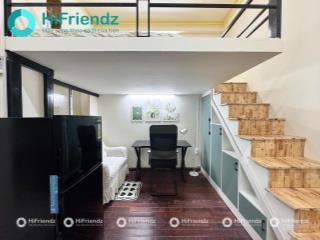 Căn hộ full nội thất, máy giặt riêng, free phí dịch vụ, gần ngã tư hàng xanh, đh uef, hồng bàng