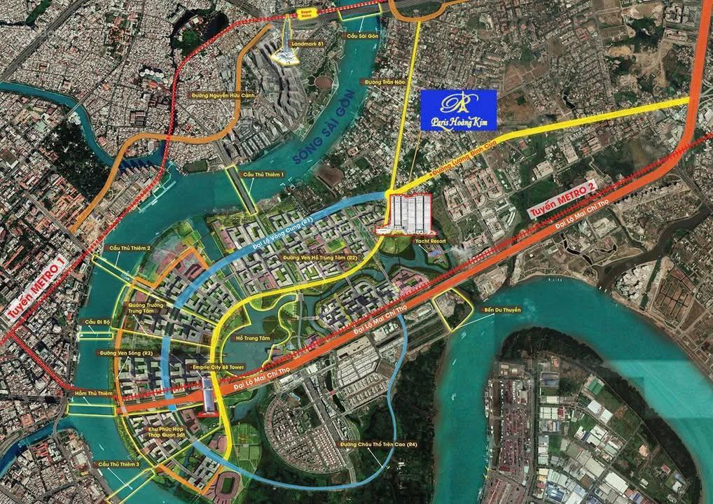 Bán căn hộ 3pn paris hoàng kim, view landmark 81, nhà mới 100%, mua trực tiếp từ cđt