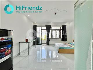 Studio full nội thất  cửa sổ trời thoáng mát  ngay phạm văn chiêu