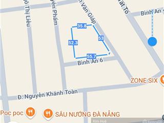 Lô góc 2 đường chính, 3 mặt thoáng q.hải châu  quy hoạch xây dựng trường mẫu giáo, dt 2.500m2.