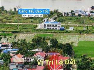 Bán đất tại thôn lâu lảng, 1,87 tỷ, 77 m2, thủy nguyên, hải phòng