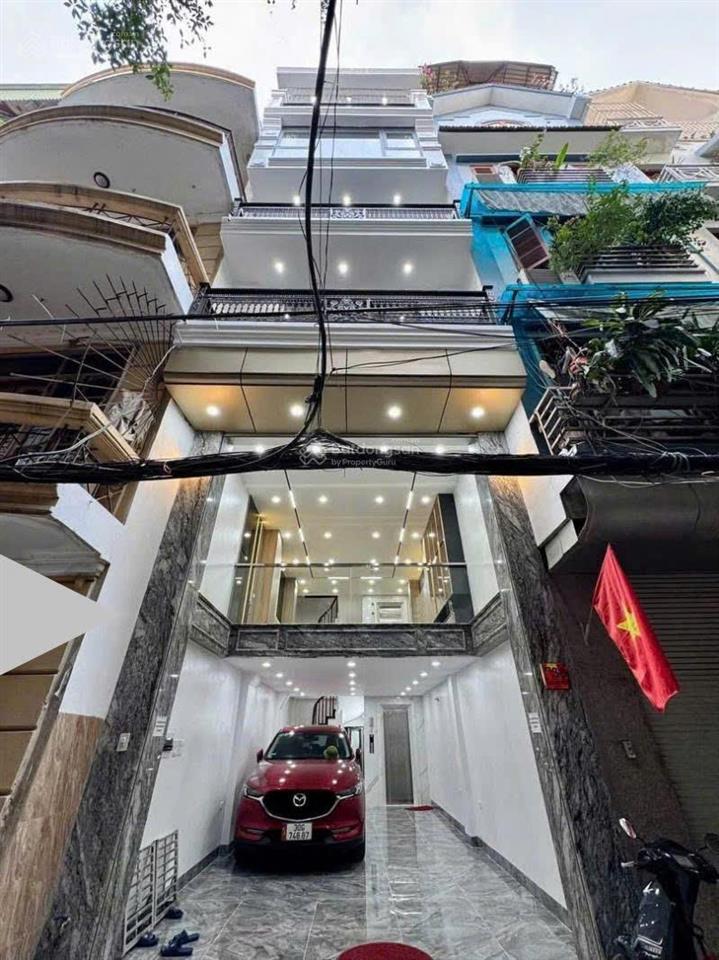 Nhà phân lô trung tâm hoàng mai đền lừ 55m 6 tầng thang máy full nội thất ô tô vào nhà