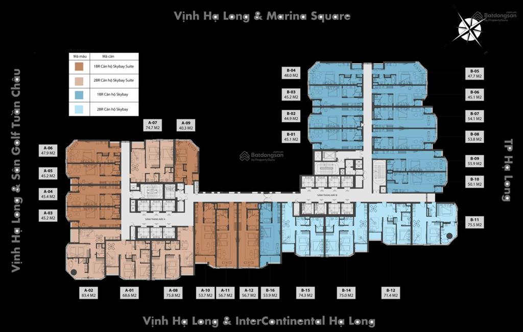 Tổng kho cắt lỗ quỹ căn hộ a la carte view biển tắm trung tâm du lịch marina hạ long chỉ từ 2 tỷ