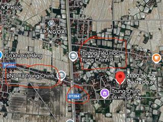 Chính chủ cần bán 2 lô đất xã trung chính
