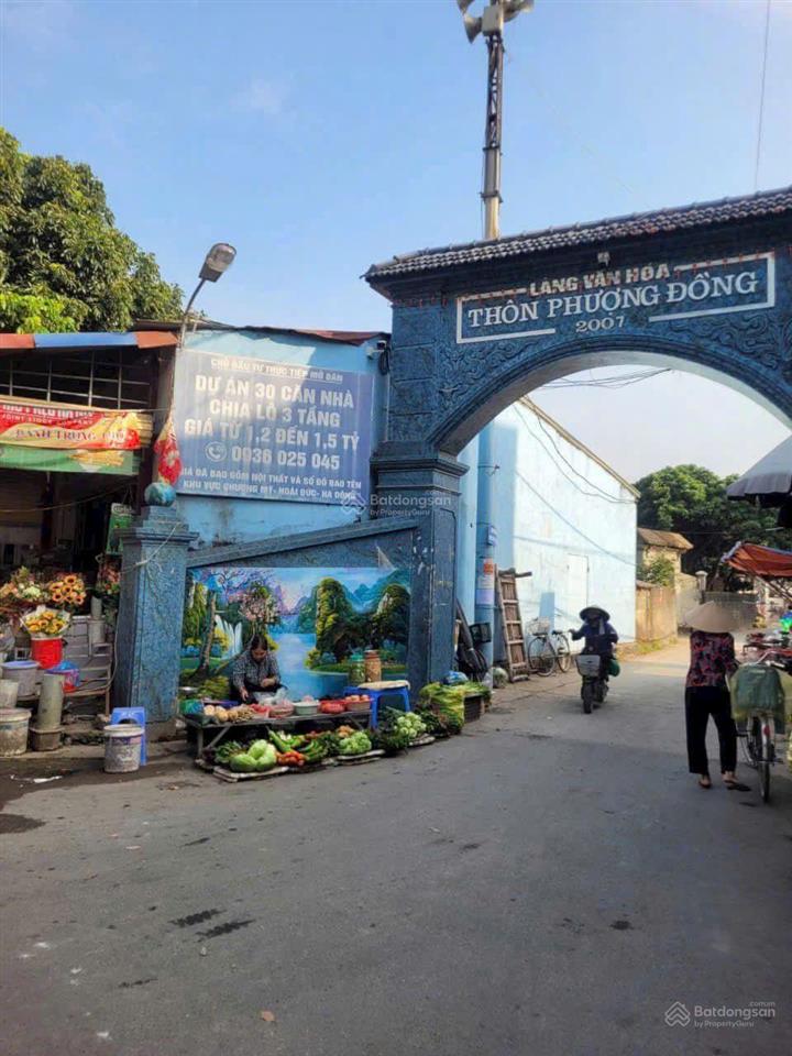 Bán đất phượng đồng chương mỹ, 53m, ô tô đỗ cửa, gần đại học thể dục thể thao, không quy hoạch