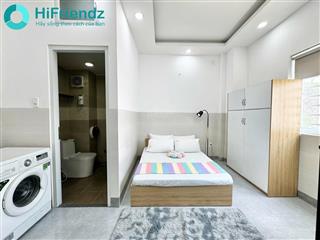 Phòng full nội thất nhà mặt tiền đỗ bí có thang máy
