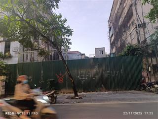 Bán gấp mảnh đất mặt phố cổ dt406m2 mt15 có gpxd 11 tầng giá 260 tỷ