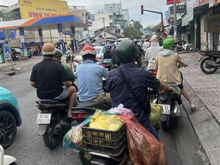 Mặt tiền nơ trang long, 5,3 nở hậu 5,5 x13m 3 lầu giá 24 tỷ!