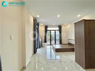 Chdv phòng studio ban công lớn full nội thất gần vlu