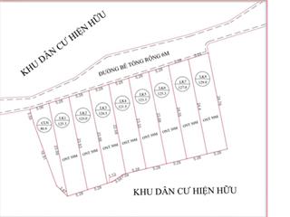 Bán đất phân lô tại kim bôi giá chỉ nhỉnh 200tr 1 lô, 5.25m mặt tiền có 50m thổ cư còn lại đất vườn