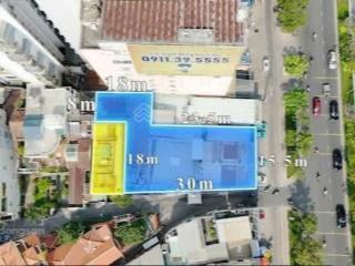 Mặt tiền điện biên phủ, phường 15, bình thạnh 15.5x30m 737,7m2. giá 185 tỷ tl. khu vực xây building