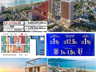 Bán căn hộ c2ch24.10 1br giá cực chất tại sun costa residence, vương thừa vũ, sơn trà, đà nẵng
