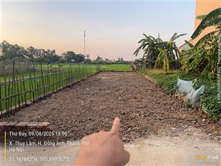 Bán đất bìa làng biểu khê hai mặt đường ô tô tránh giá chỉ 61 triệu/m2  gần vin thuỵ lâm