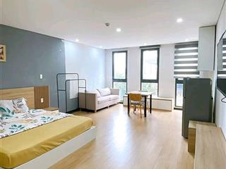 Giảm ngay 2tr  studio full nội thất rộng gần 40m2 cho khách ở liền