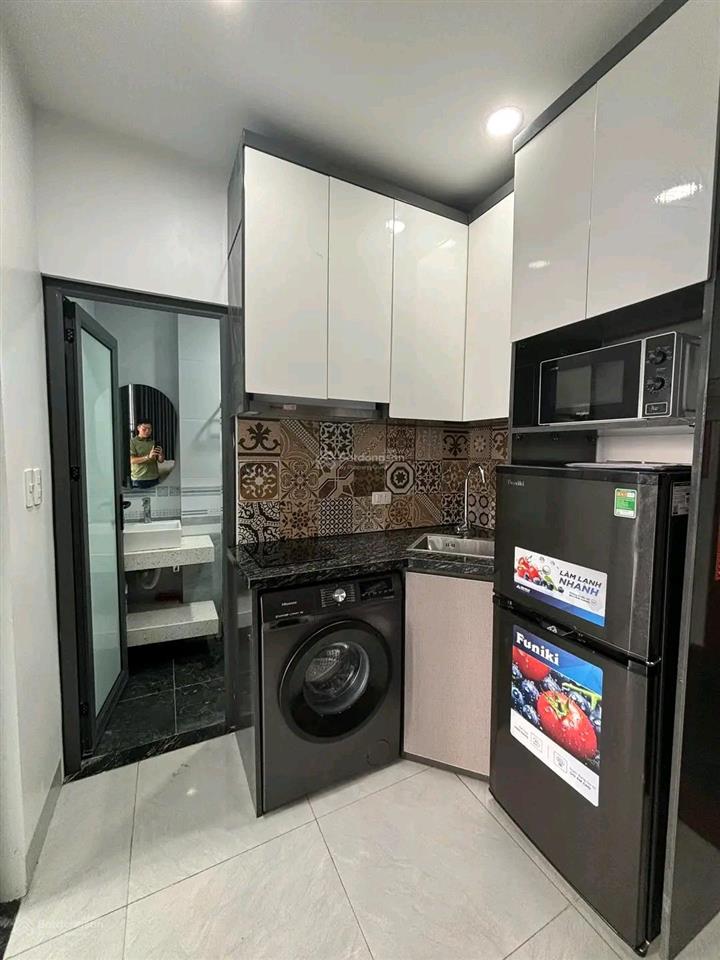 Ưu đãi chỉ còn 4tr8 cho tháng 1  1pn tách bếp mới xây full nội thất rộng rải