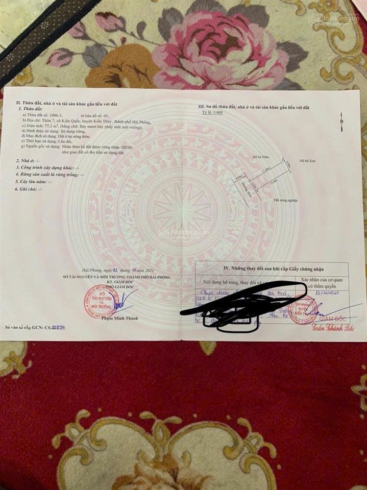 Siêu phẩm lô đất đường thôn kiến quốc đón sóng kcn ngũ phúc vị trí tiềm năng