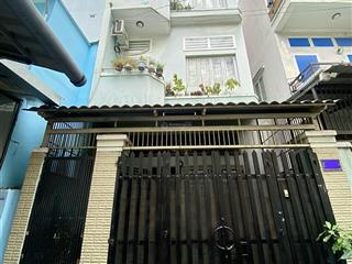 Nhà 3 tầng, mặt tiền 4,5m ngay phan văn trị, p5. ô tô đậu trước nhà, không lộ giới. giá 7,8 tỷ tl