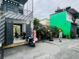 4x23m nở hậu 4m3  mặt tiền đường  2 tầng  kế bên khu tên lửa  aeon mall bình tân