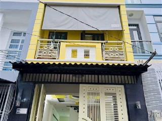 Nhà 3 tầng  hẻm xe hơi 6m  giá hợp lý nhất khu vực  ngay khu tren lửa  bình phú q6