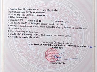 Bán đất tại ngubán đất tại nguyễn văn côn, hải dương, 5,5 tỷ, 950m2, giá ưu đãi đẹp, nhiều tiện ích