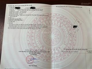Bán đất tại thị trấn quang minh, mê linh, hà nội, giá cực tốt chỉ với 2,89 tỷ. diện tích 52,6m2