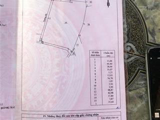 8,168m2 có 100m thổ cư full hồng , 2 mặt tiền đường dài 165m, ngay khu dân cư, hạ tầng
