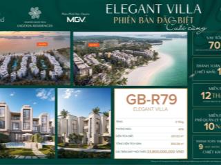 Chỉ duy nhất tại hạ long biệt thự mặt biển sổ hồng sở hữu lâu dài 355m2 sàn lagoon residences