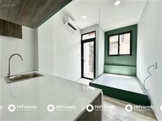 Căn hộ studio full nội thất có bancol máy giặt riêng siêu thoáng