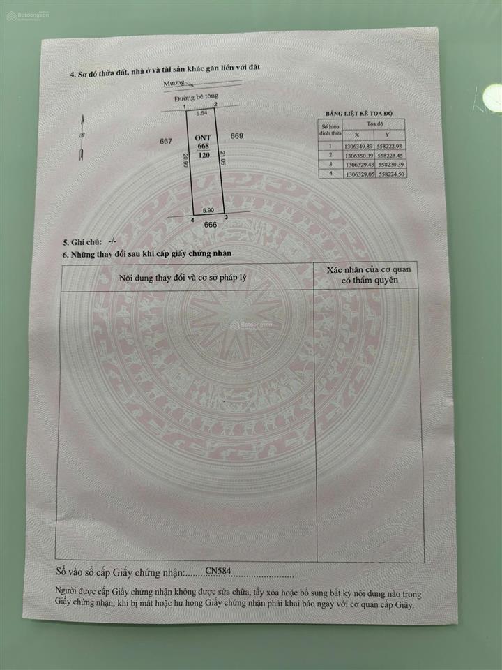 Bán đất lương sơn ninh sơn  120m² gần dự án tích điện năng  giá tốt 280tr