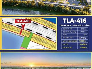 Căn liền kề shop tla416  vinhomes vũ yên  hải phòng